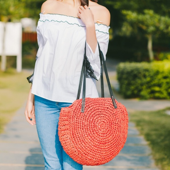 Trendy Straw Bag - Picture 2 of 8